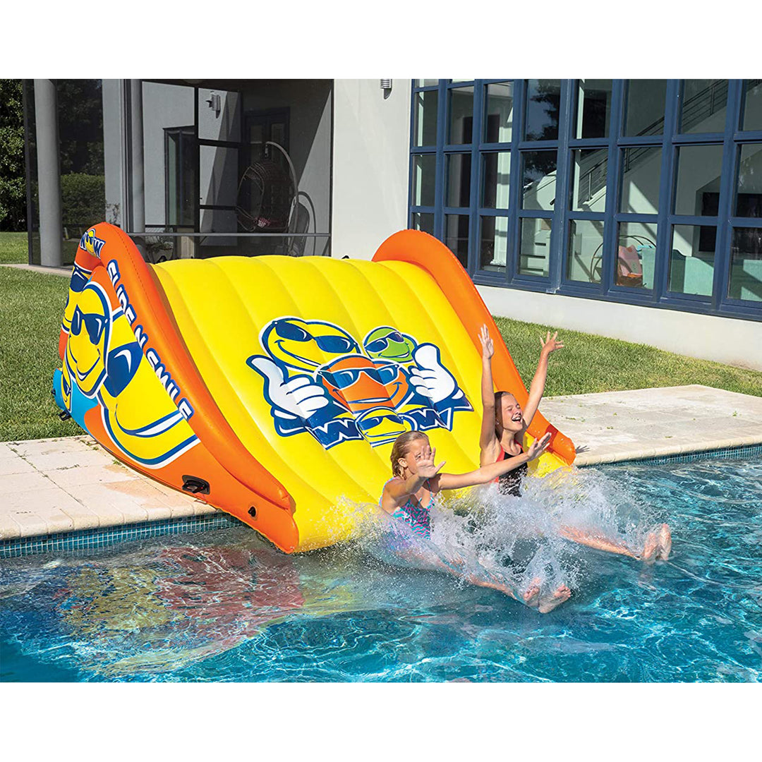 WOW Watersports 19-2210 Slide N Smile 9 Foot Long 2 Lane Waterslide (For Parts)