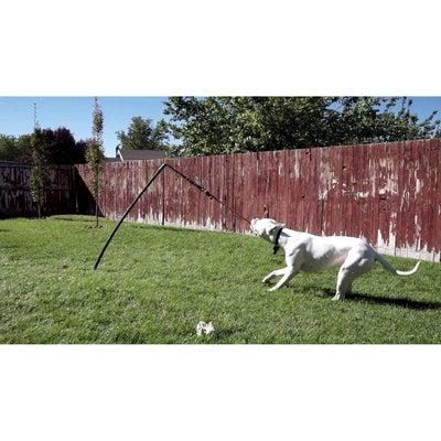 Tether Tug Big Knot Bundle Outdoor Pole Rope Toy for Big Dogs Over 70 Pounds