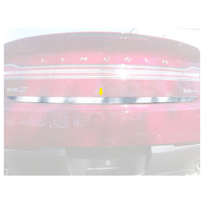 QAA RD53630 1 Piece Stainless Steel Rear Deck Trunk Trim for Lincoln MKZ, Chrome - VMInnovations