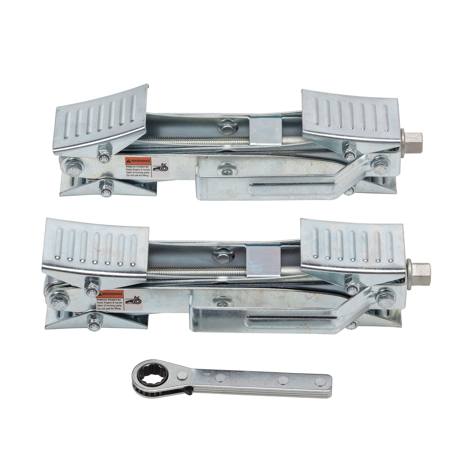 PoleStar 10201099 XX Chock Stabilizer for Tandem Axle RV and Cargo Trailers, 2pk - VMInnovations