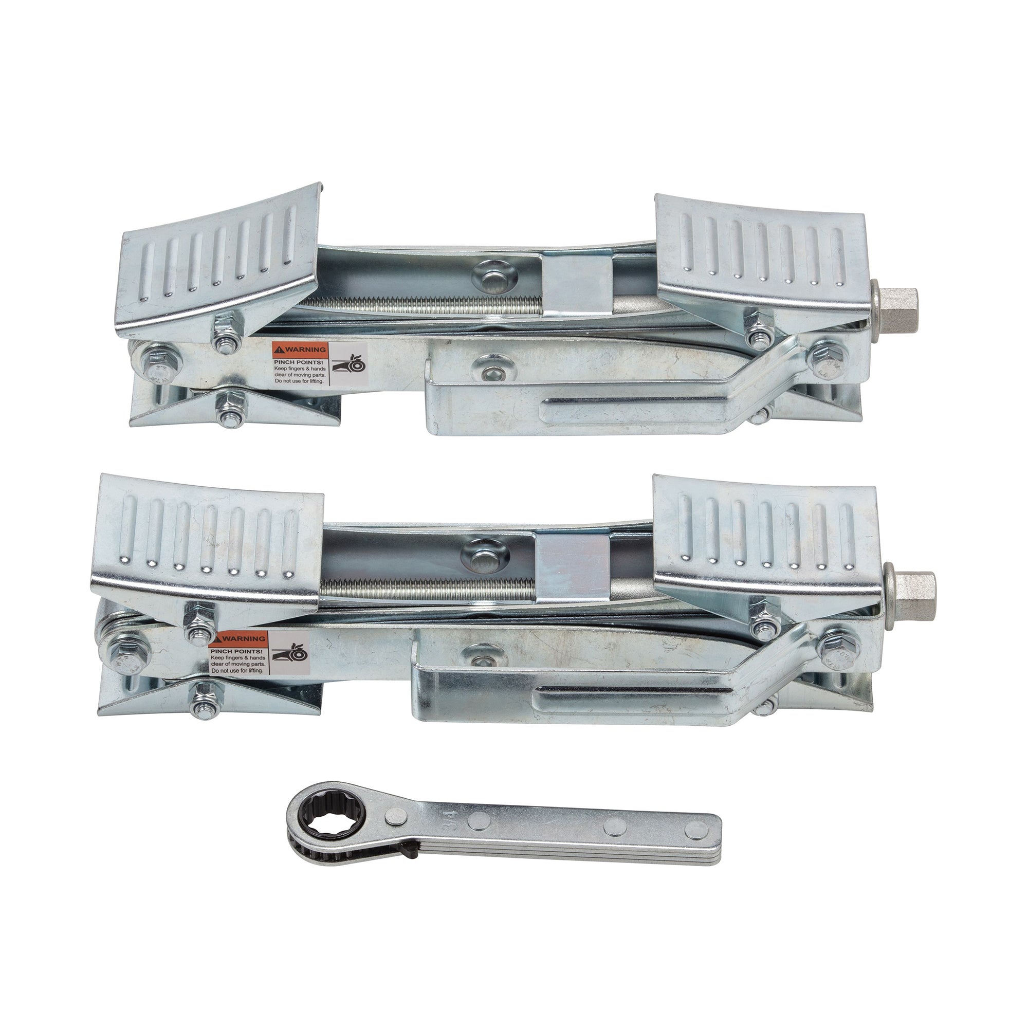 PoleStar XX Chock Stabilizer for Tandem Axle RV, Cargo Trailers, 2pk (Open Box) - VMInnovations
