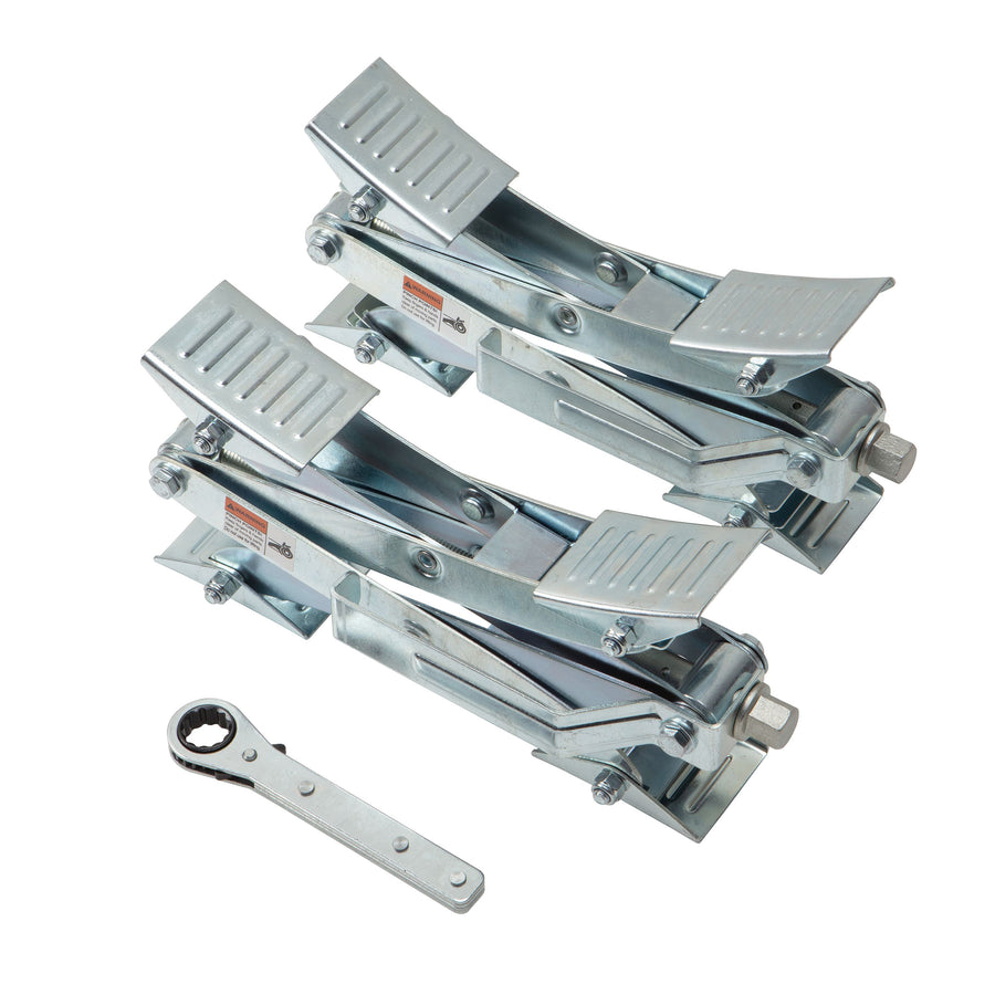 PoleStar 10201099 XX Chock Stabilizer for Tandem Axle RV and Cargo Trailers, 2pk - VMInnovations