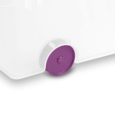 Sterilite 60 Quart ClearView Latch Lid Wheeled Underbed Organization Storage Box