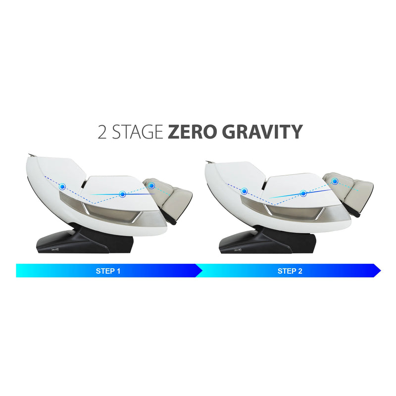 Osaki Titan TI-Pro Omega Zero Gravity Reclining Full Body Massage Chair, Taupe