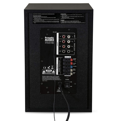 Acoustic Audio by Goldwood 6 Pc Surround Sound System Home Theater (For Parts) - VMInnovations