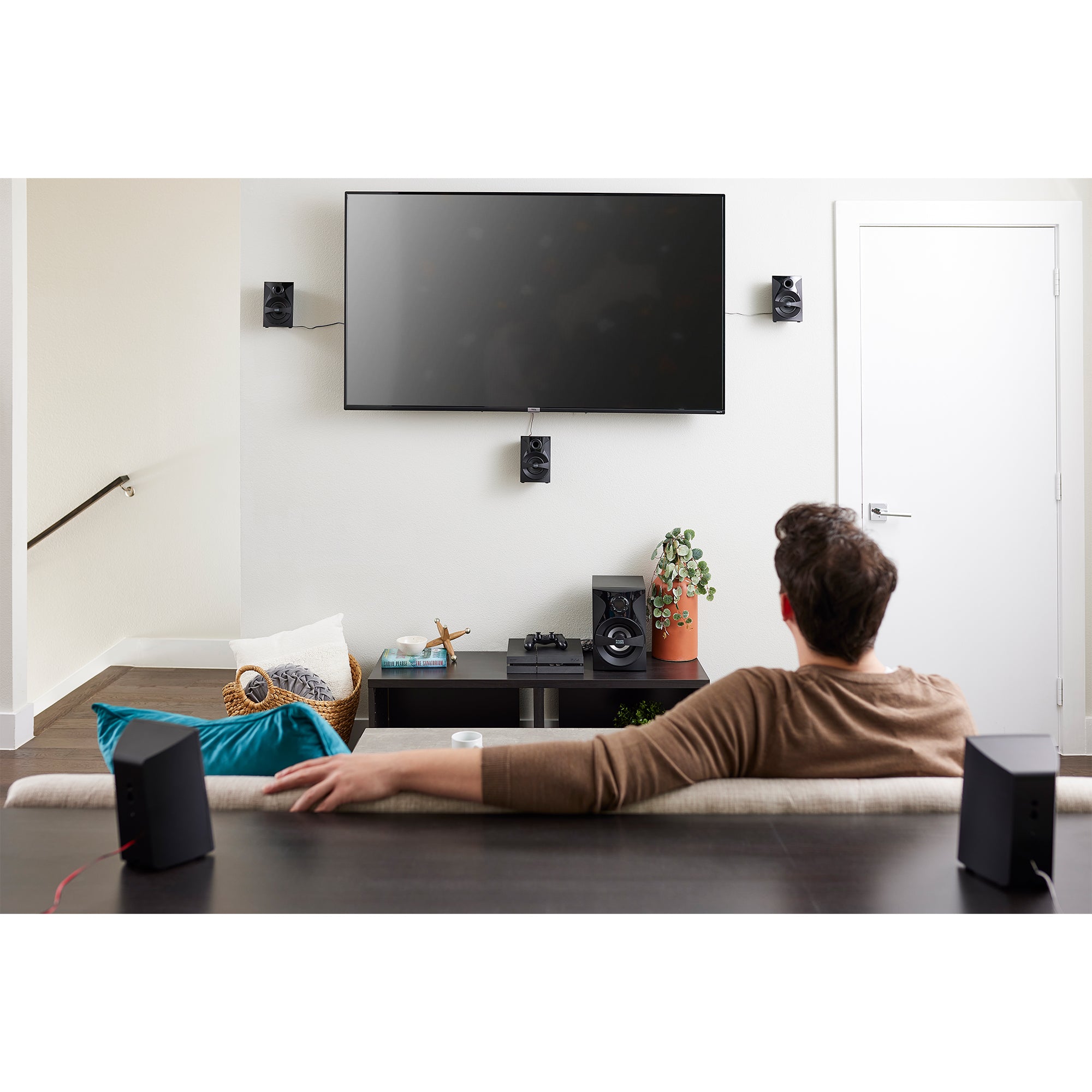 Acoustic Audio by Goldwood 6 Pc Surround Sound System Home Theater (For Parts) - VMInnovations