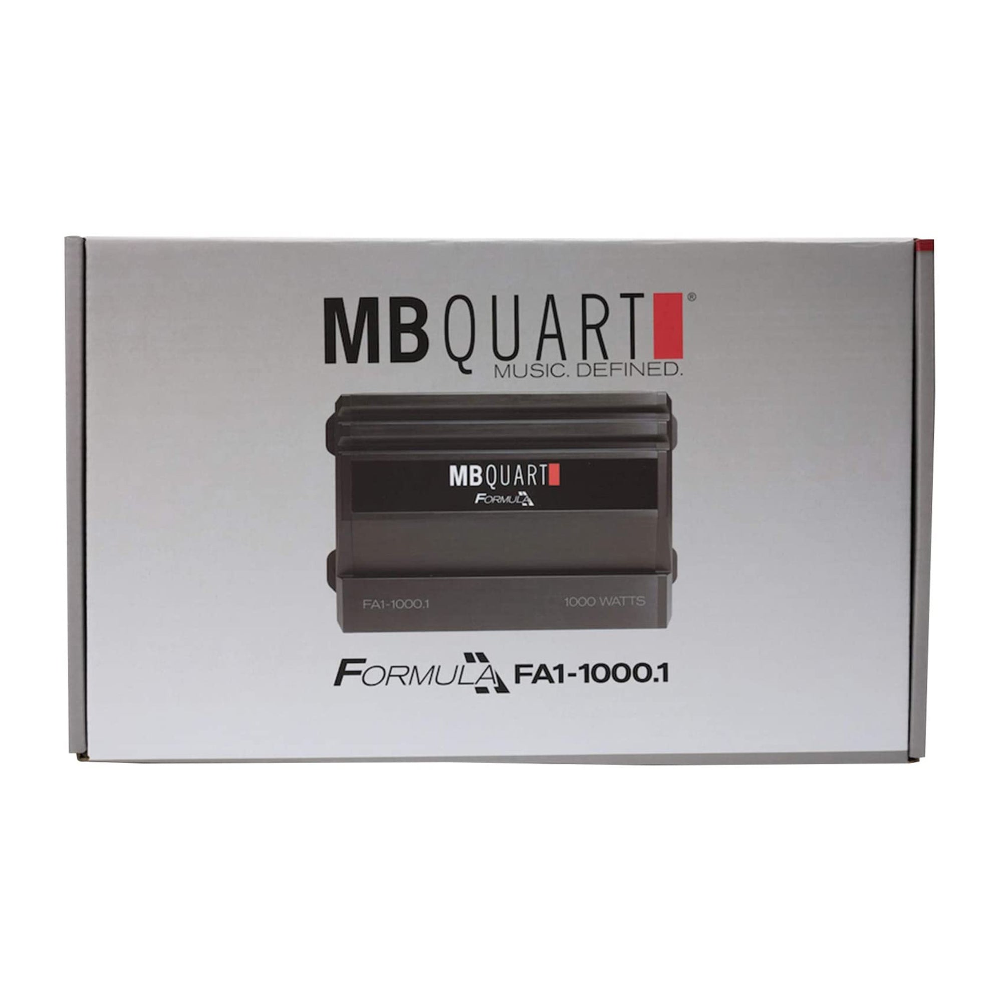 MB Quart 400W 8" Subwoofer, 1,000W Monoblock Amplifier, & Soundstorm Wiring Kit