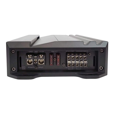 MB Quart Car Amp w/ Maxxsonics 2-Way Speakers 2-Pack & Soundstorm AKS8 Wire Kit - VMInnovations