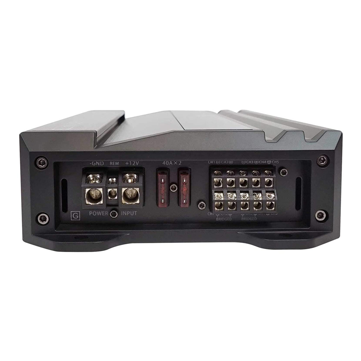 MB Quart FA1-900.5 Formula Class AB+D 5 Channel 900W Car Audio Amplifier, Black