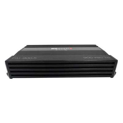 MB Quart Car Amp w/ Maxxsonics 2-Way Speakers 2-Pack & Soundstorm AKS8 Wire Kit - VMInnovations