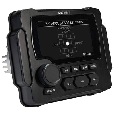 MB Quart Bluetooth Nautic 160 Watt Source Unit Media Players for GMR 3 (2 Pack)