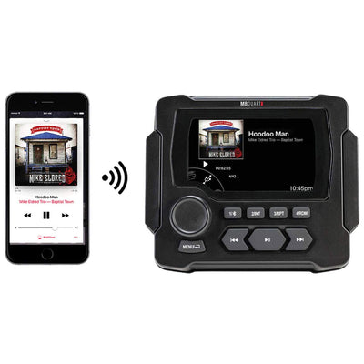 MB Quart GMR LED Bluetooth Nautic 160 Watt Source Unit Media Player for GMR 3