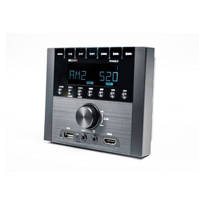 MB Quart RVM2.0 RV In Dash Compact Mechless Source Unit with AM/FM and Bluetooth