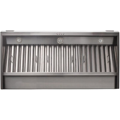 NXR RH Series Professional Style 48" Under Cabinet Range Hood, Stainless Steel