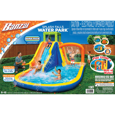 Banzai Splash Falls Water Park Backyard Inflatable Waterfall Slide/Climbing Wall - VMInnovations