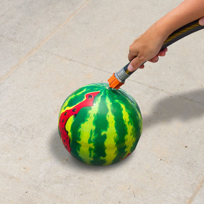 Banzai Melon Madness Pool Underwater Water-Filled Ball w/ Target Hoop (Open Box)