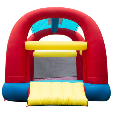 Cool Canopy Bouncer Inflatable Slide & Shaded Backyard Bounce House (Open Box) - VMInnovations