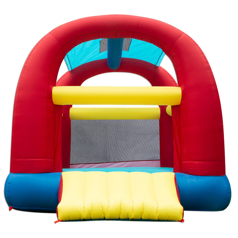 Cool Canopy Bouncer Inflatable Slide & Shaded Backyard Bounce House (Open Box)