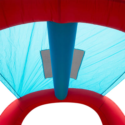 Cool Canopy Bouncer Inflatable Slide & Shaded Backyard Bounce House (Open Box) - VMInnovations
