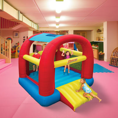 Banzai Cool Canopy Bouncer Outdoor Inflatable Slide/Shaded Bounce House (Used) - VMInnovations