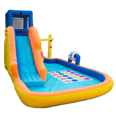 Banzai Bouncer Slide, Twister, Limbo & Blower Splash Slide Game Park (For Parts)