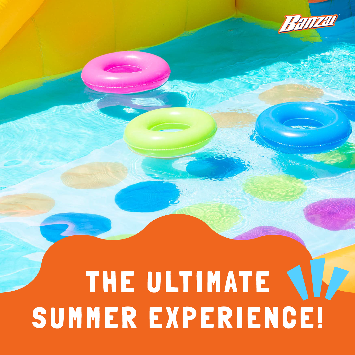 Banzai Bouncer Slide, Twister, Limbo & Blower Splash Slide Game Park (For Parts) - VMInnovations