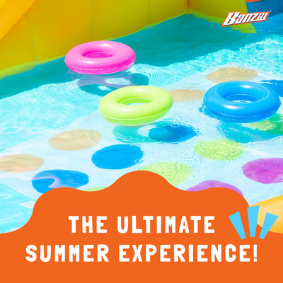 Banzai Bouncer Slide, Twister, Limbo & Blower Splash Slide Game Park (For Parts) - VMInnovations