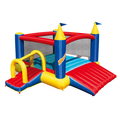 Banzai Toss Like A Boss Giant Pong Game and Slide N Fun Inflatable Bounce House - VMInnovations