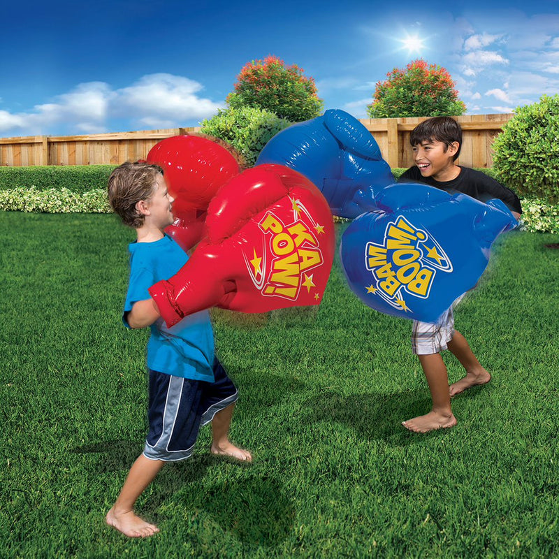 Banzai Battle Bop Pack Gloves & Bumpers and Cyclone Splash Park Inflatable Pool