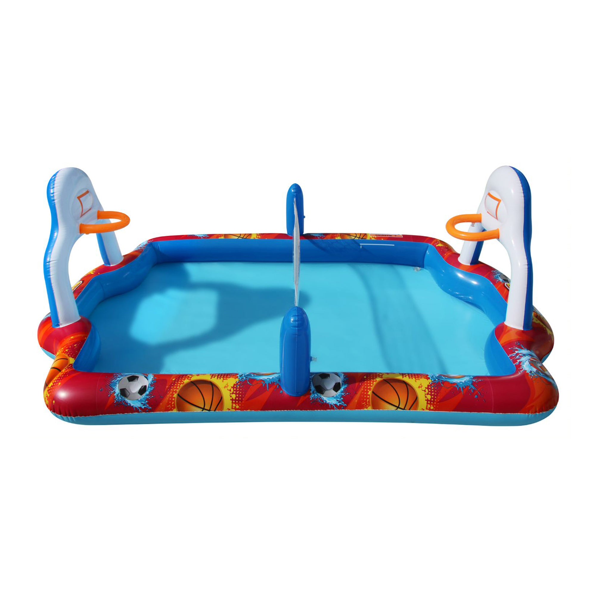 Banzai Outdoor Inflatable Sports Arena 4 In 1 Play Center Water Pool, Ages 3+ - VMInnovations