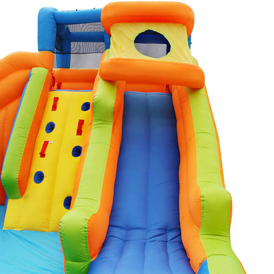 Banzai Drop Zone Kids Inflatable Water Park & Toss Like A Boss Giant Lawn Pong