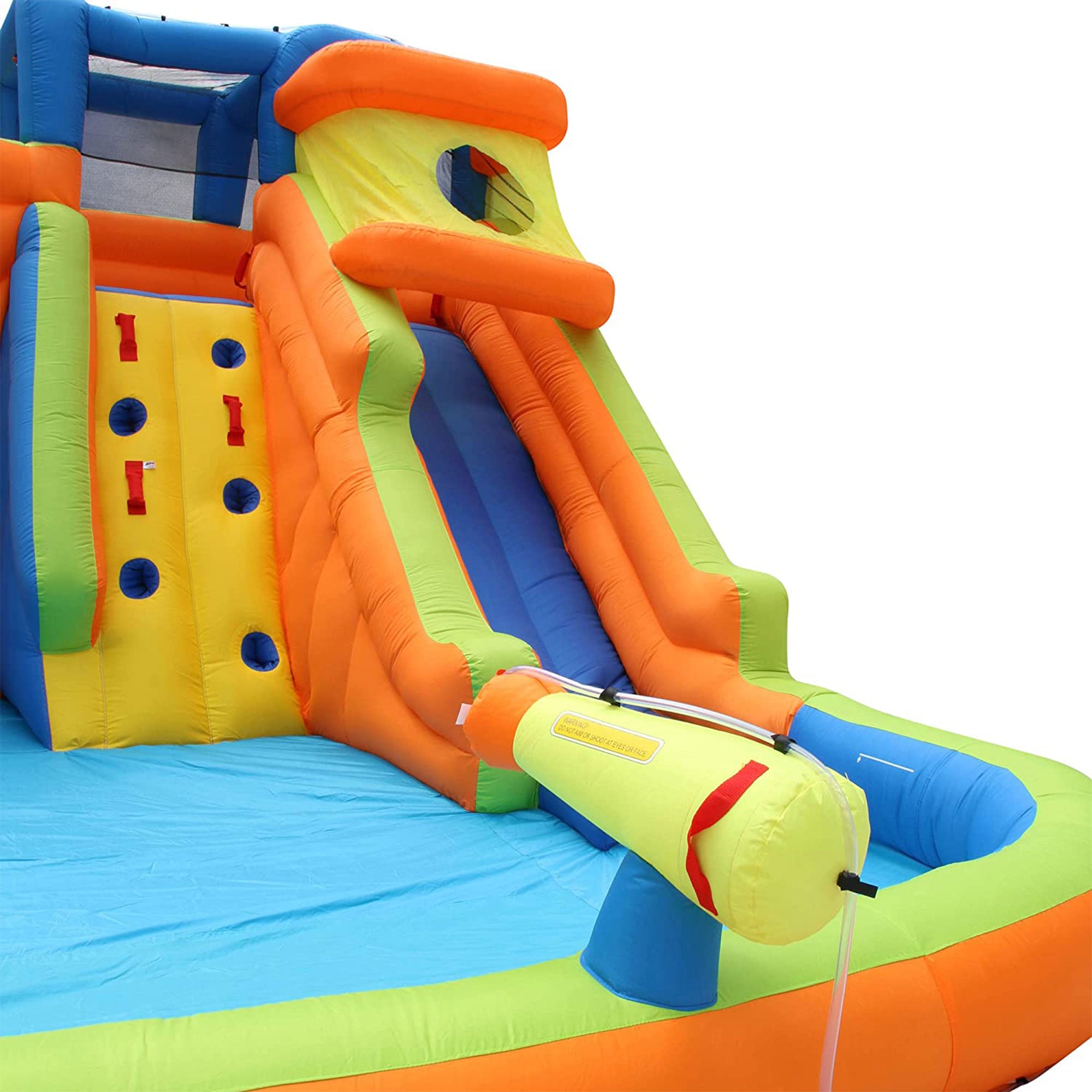 Banzai Drop Zone Kids Inflatable Water Park & Toss Like A Boss Giant Lawn Pong - VMInnovations