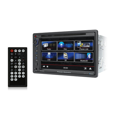Power Acoustik PD-651B Double DIN Multimedia Receiver with Bluetooth Connection