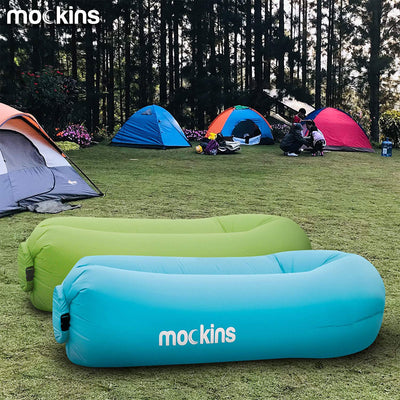 Mockins Inflatable Air Lounger for Camping, the Beach, and Picnics (Open Box) - VMInnovations