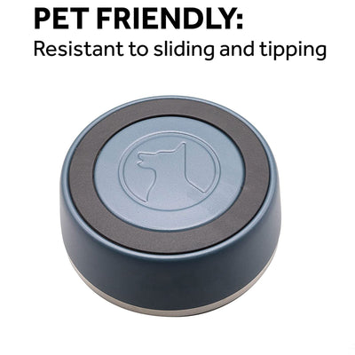 Lucky Dog INDULGE Double Wall Stainless Steel Dog Bowl, 8 Cup, 64 Oz (Open Box)