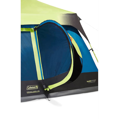 Coleman Large All Seasons 10 Person Dark Room Fast Pitch Cabin Tent for Camping