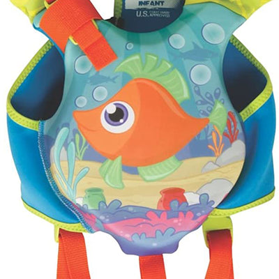 Stearns Puddle Jumper Under 30 Pound Infant Hydroprene Fish Print Life Jacket
