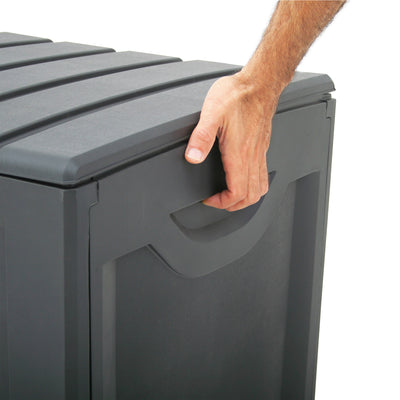 Ram Quality Products Plastic 90 Gal Indoor Outdoor Locking Cushion Box (Used) - VMInnovations