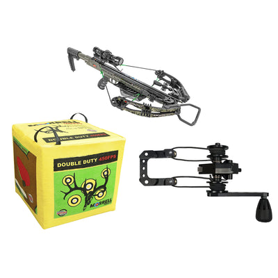 Killer Instinct Hunting Crossbow w/ Ambidextrous Cocker & Morrell Cube Target
