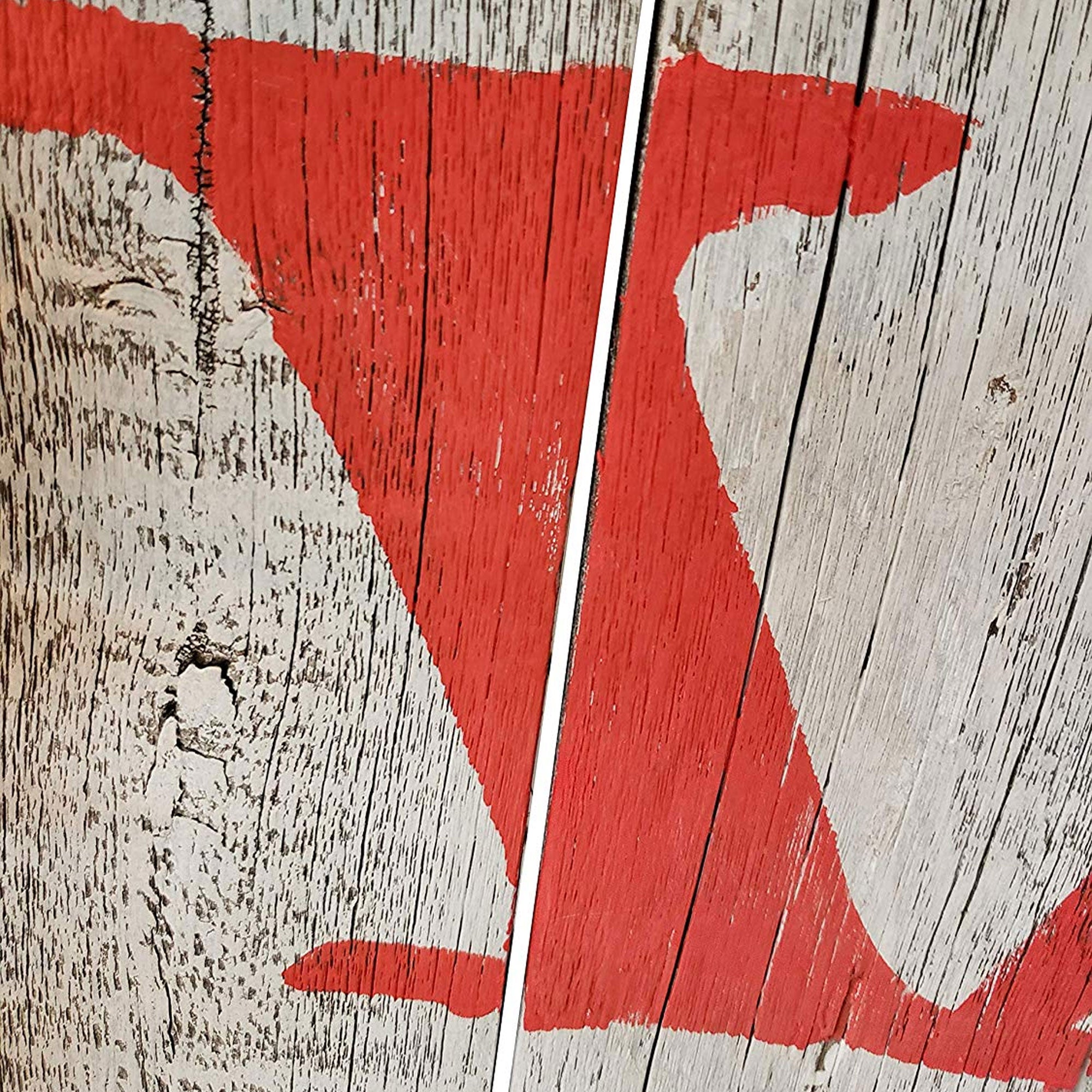 Rockin' Wood Believe Sign 5' Vertical Rustic Farm House Style (Used) - VMInnovations
