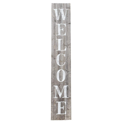 Rockin' Wood Welcome Sign 5' Rustic Farm House Style for Door/Porch (Open Box) - VMInnovations