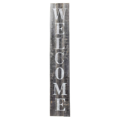 Rockin' Wood Welcome Sign 5' Rustic Farm House Style for Door/Porch (Open Box)