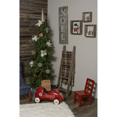 Rockin' Wood Self Adhesive Reclaimed Barn Wood Paneling, Natural (Open Box)