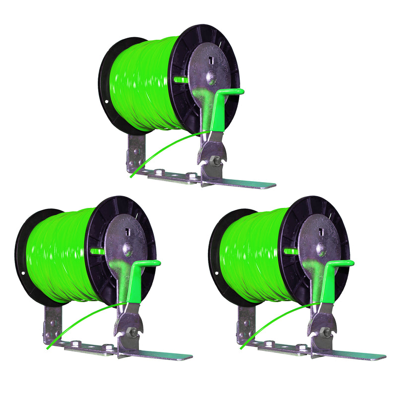 Green Touch Industries XD105 String Trimmer Line Spool Rack with Cutter (3 Pack)