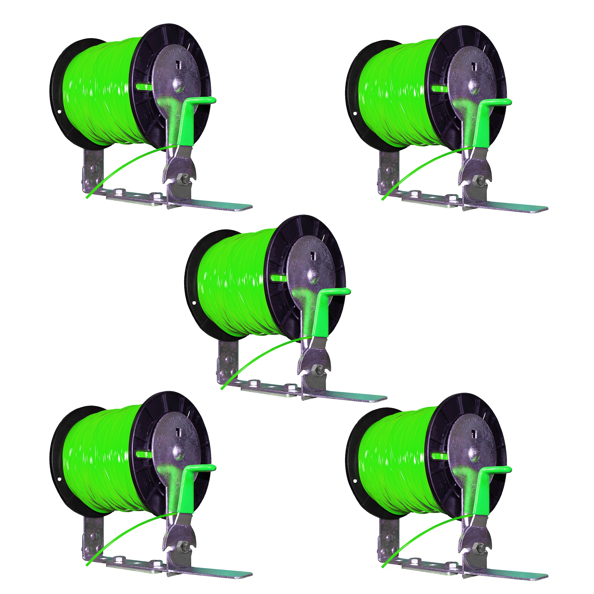 Green Touch Industries XD105 String Trimmer Line Spool Rack with Cutter (5 Pack) - VMInnovations