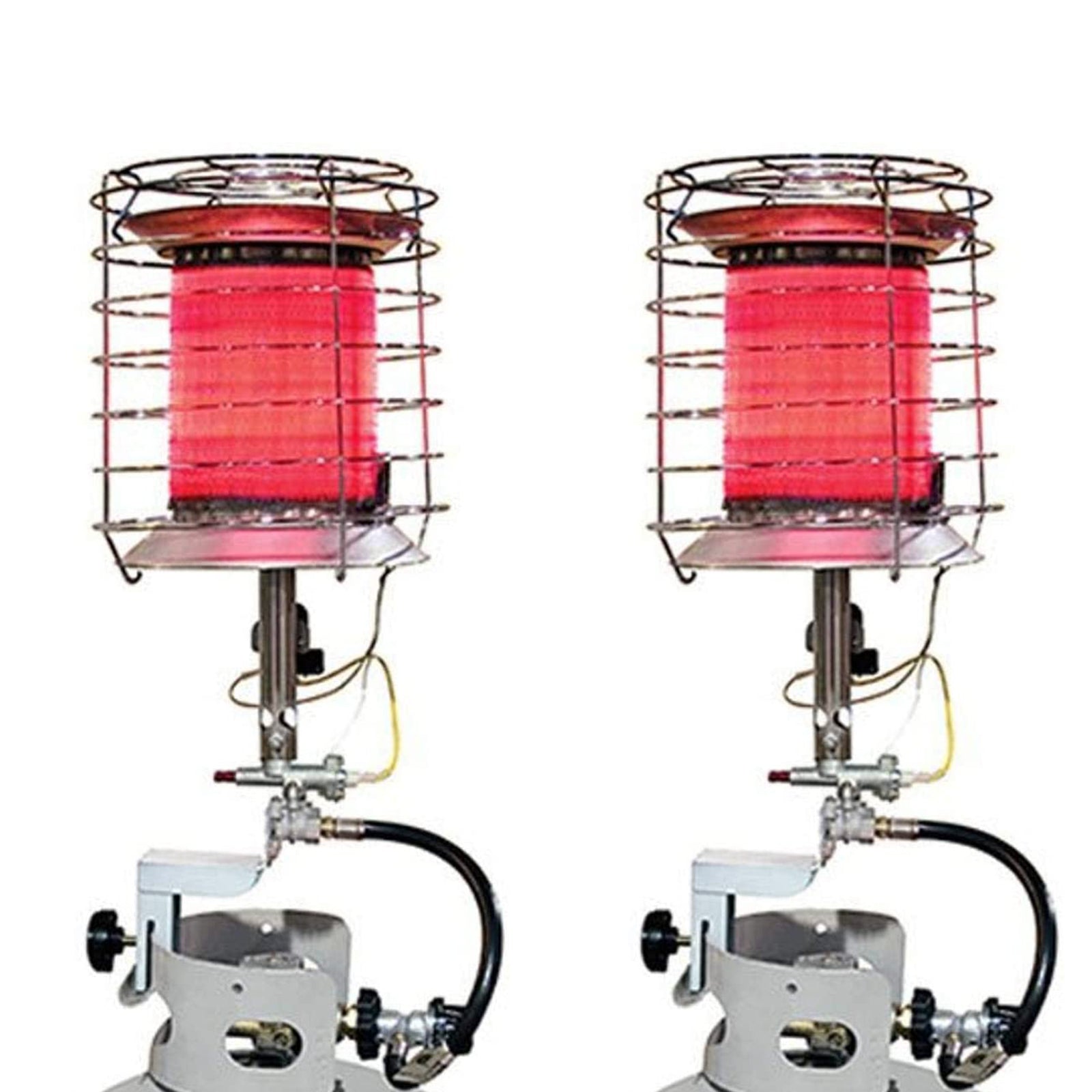 Dura Heat 360 Degree Outdoor Propane Tank Top Heater w/ Safety Shutoff (2 Pack) - VMInnovations