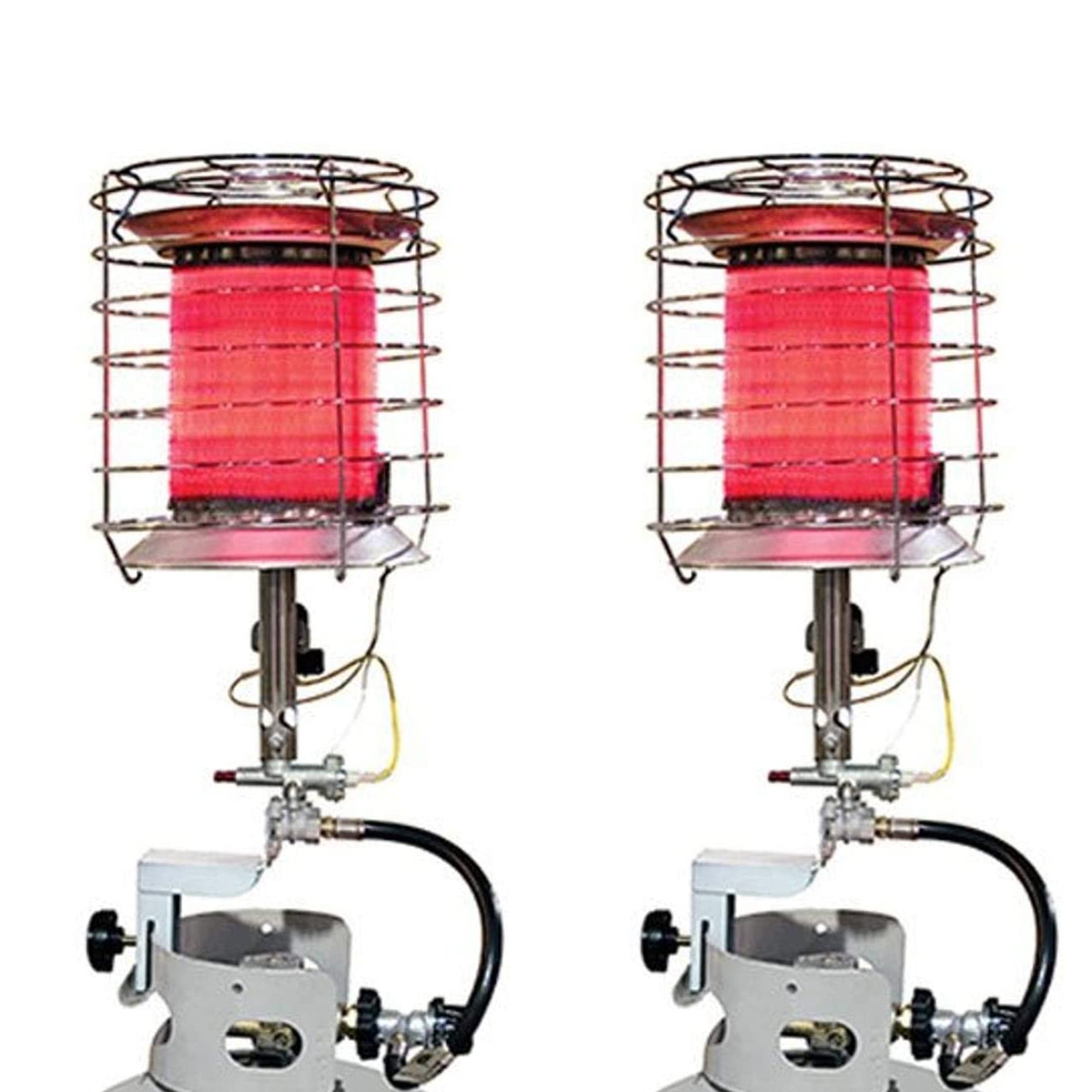 Dura Heat 360 Degree Outdoor Propane Tank Top Heater w/ Safety Shutoff (2 Pack) - VMInnovations