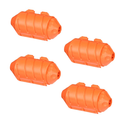 Farm Innovators FI-CC-1 Cord Connect Cord Connection Protector, Orange (4 Pack)