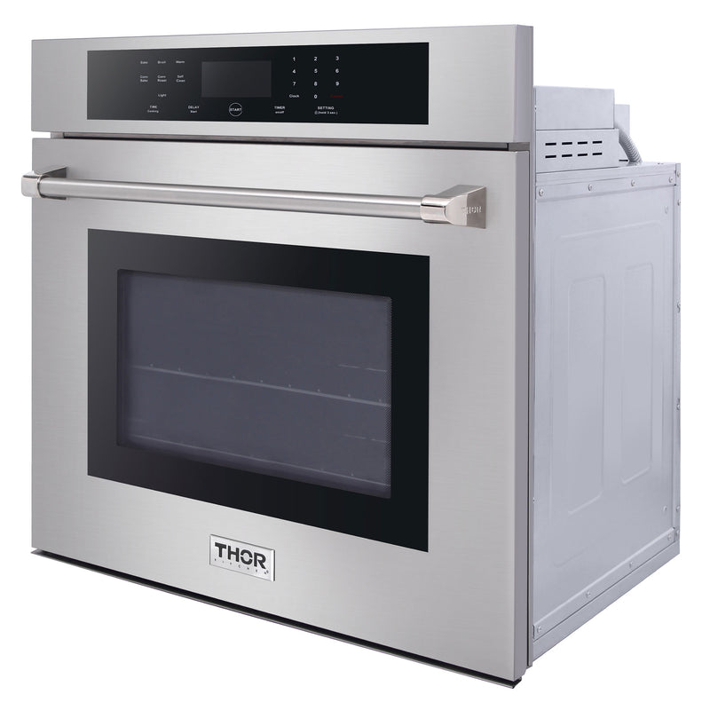 Thor Kitchen 30" Professional Self Cleaning Electric Wall Oven, Stainless Steel - VMInnovations