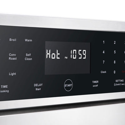 Thor Kitchen 30" Professional Self Cleaning Electric Wall Oven, Stainless Steel